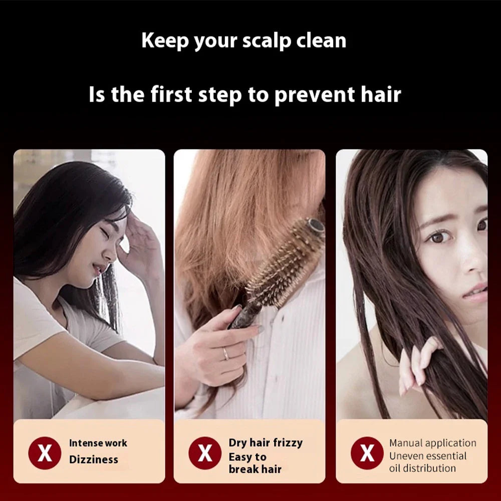 Revitalizing Scalp Massager Comb