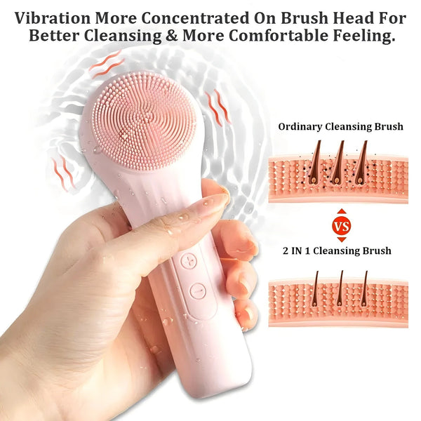 Glow-Boost Facial Brush