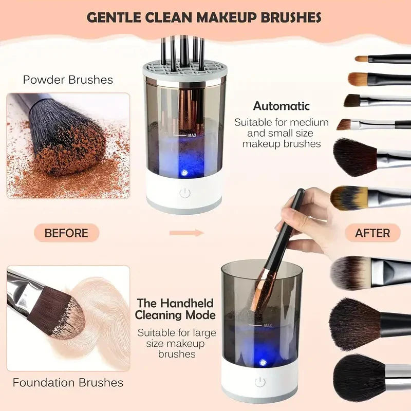 Quick Clean Makeup Brush Washer