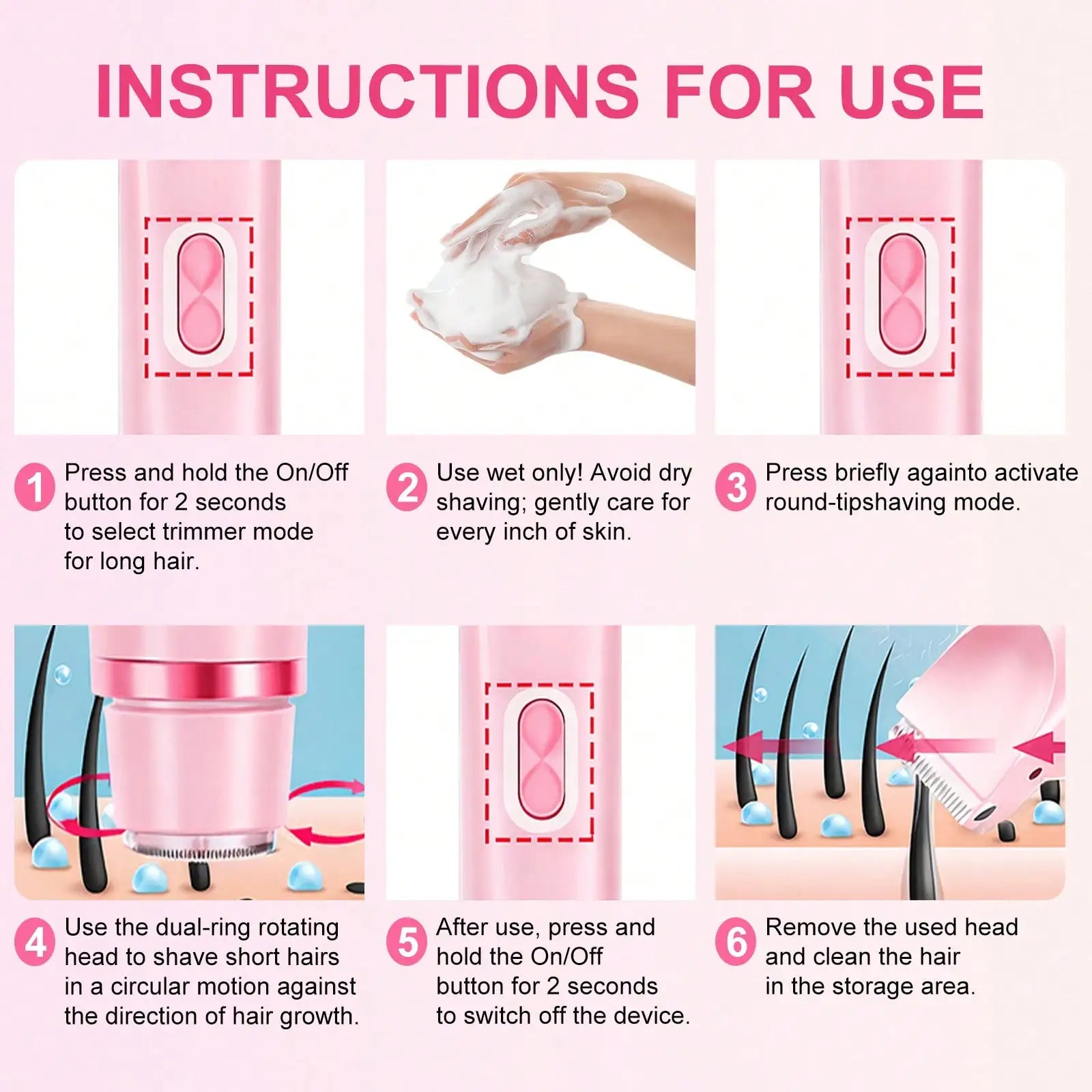 Portable Electric Hair Remover
